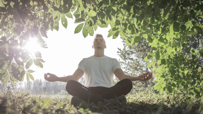 Meditation Joy Elevates Inner Bliss
