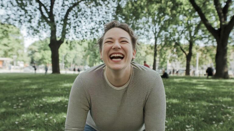 Once Human Chuckles Radiate Infectious Laughter