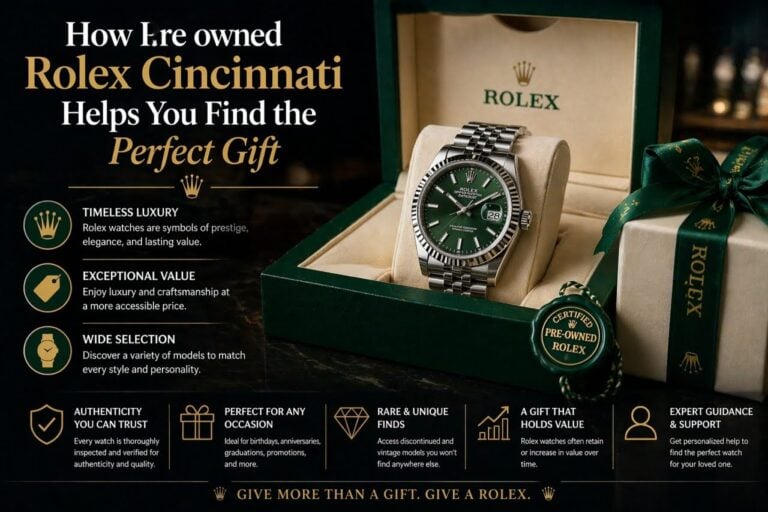 How Pre Owned Rolex Cincinnati Helps You Find the Perfect Gift