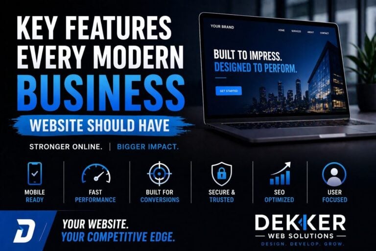 Key Features Every Modern Business Website Should Have