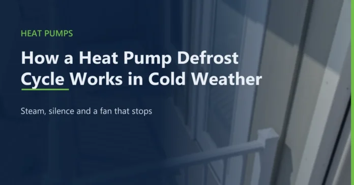 Frost Formation in Cold, Humid Weather